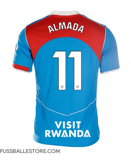 Günstige Atletico Madrid Thiago Almada #11 3rd trikot Damen 2025-26 Kurzarm Günstige Atletico Madrid Thiago Almada #11 3rd trikot Damen 2025-26 Kurzarm